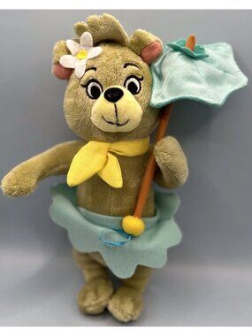 Yogi Bear Cindy Bear Blue Parasol Girl Hanna Barbera Stuffed Animal Plush 8”